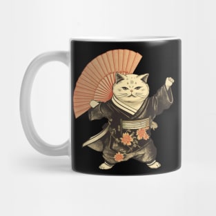 Edo cat t-shirt Mug